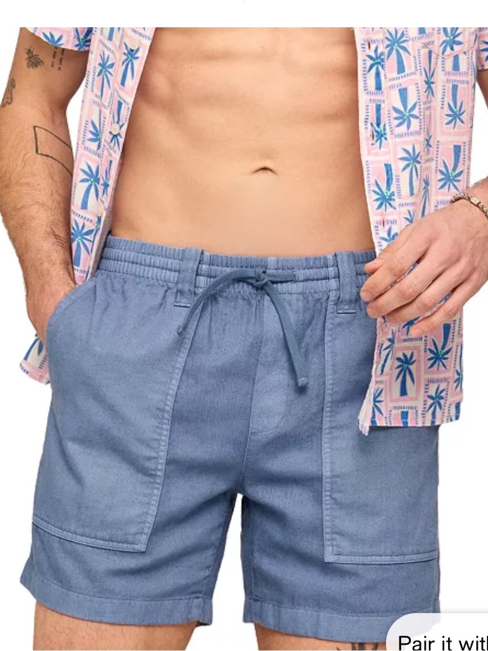 Chubbies
Men's Slate Skies Off-Duty Pull-On Shorts